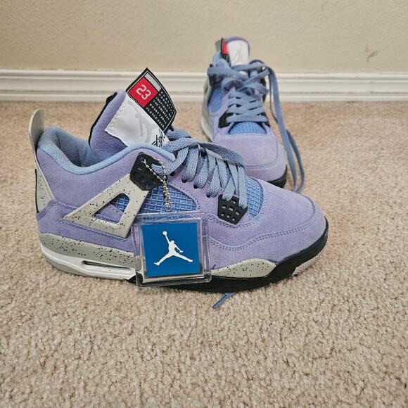 Nike Air Jordan 4 Retro 'University Blue' 7 - Picture 3 of 12